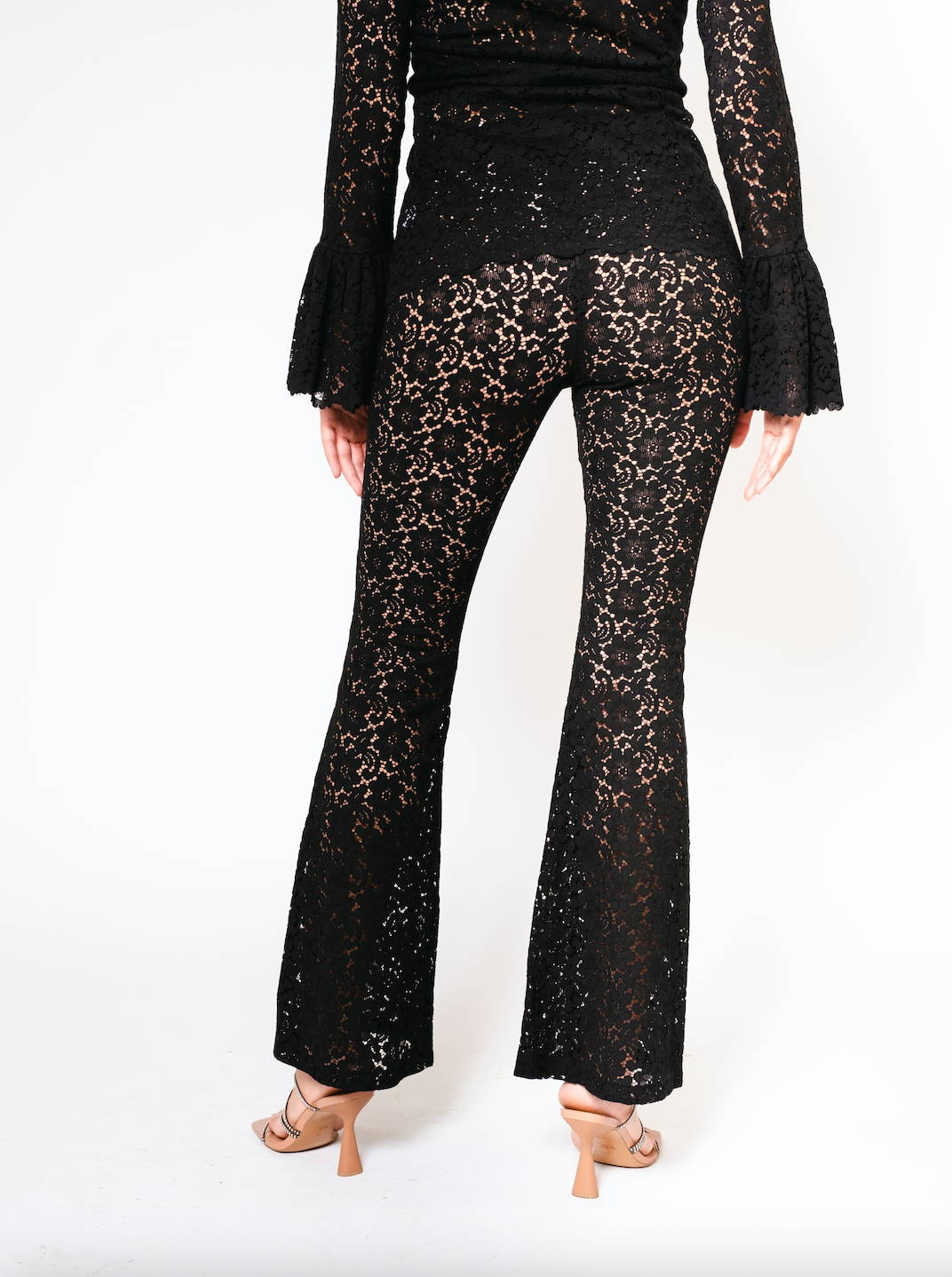 パンツ Kirakira flare pants (black) Black flare pants – Kiraelle