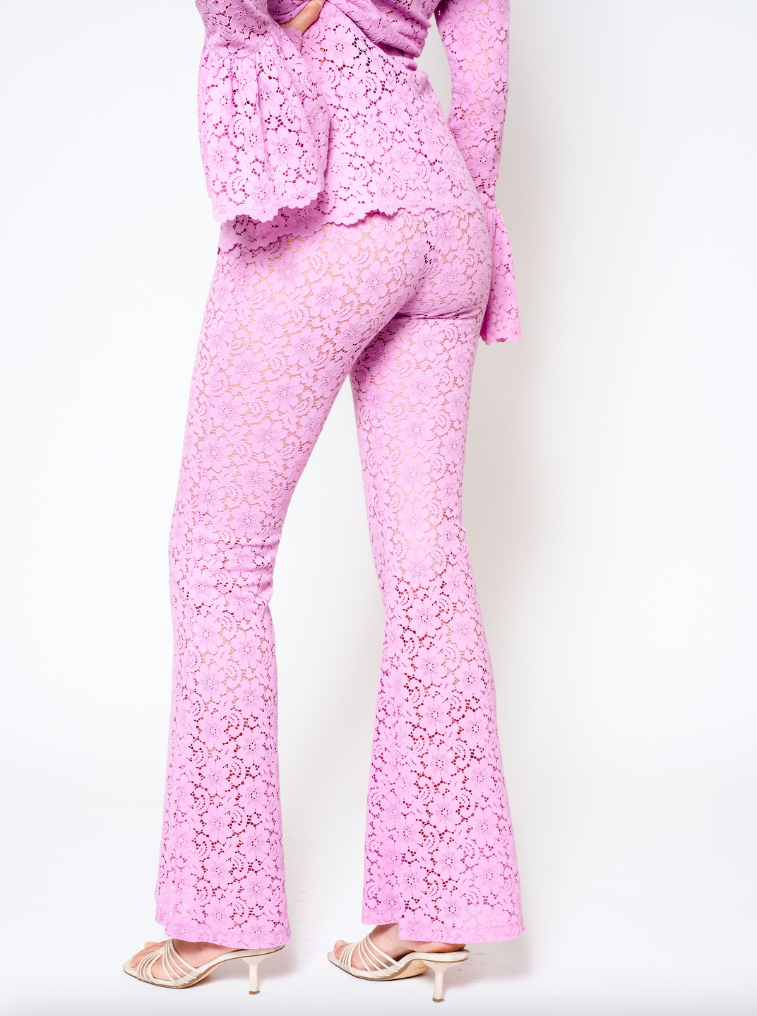 Pink flare pants Kiraelle Pink flare pants Kiraelle